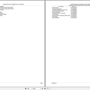 Komatsu Engine SAA6D140E 5A 535838 UP Parts Catalog (1)