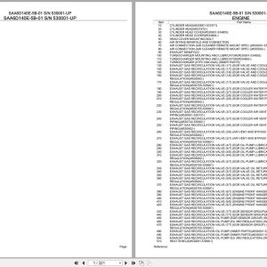 Komatsu Engine SAA6D140E 5B 01 530001 UP Parts Catalog (1)