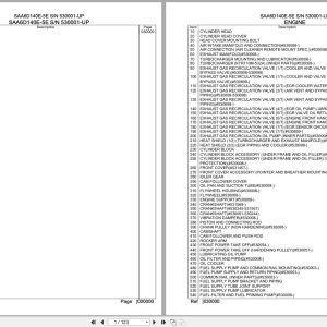 Komatsu Engine SAA6D140E 5E 530001 UP Parts Catalog (1)