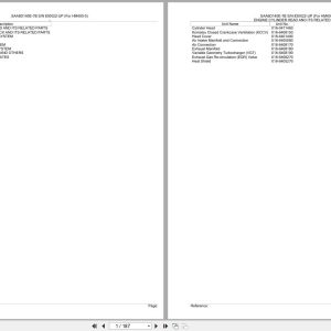Komatsu Engine SAA6D140E 7B 830022 UP Parts Catalog (1)