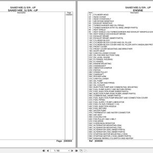 Komatsu Engine SAA6D140E 3J Parts Catalog (1)