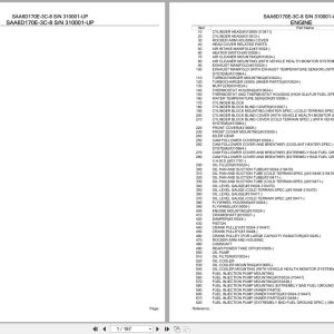Komatsu Engine SAA6D170E 3C 8 310001 UP Parts Catalog (1)