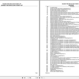 Komatsu Engine SAA6D170E 5B 02 510001 UP Parts Catalog (1)