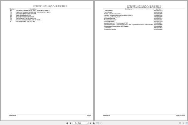 Komatsu Engine SAA6D170E 7 710042 UP Parts Catalog (1)