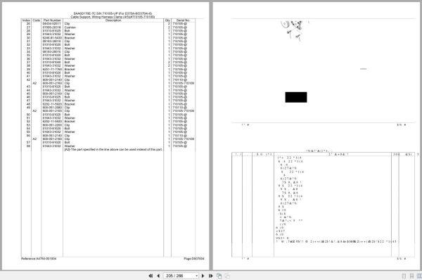 Komatsu Engine SAA6D170E 7C 710105 UP Parts Catalog (2)