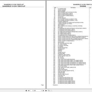 Komatsu Engine SAA6D95LE 1A 150915 UP Parts Catalog (1)