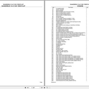Komatsu Engine SAA6D95LE 1A C 150915 UP Parts Catalog (1)