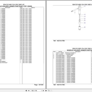 Komatsu Engine SDA12V140E 1D A 10001 UP Parts Catalog (2)