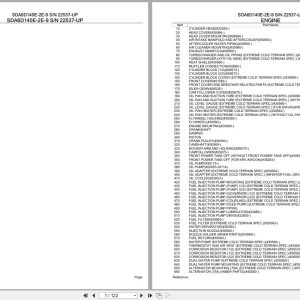 Komatsu Engine SDA6D140E 2E 9 22537 UP Parts Catalog (1)