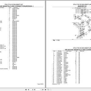 Komatsu Engine VTA 1710 1D 430077 UP Parts Catalog (2)