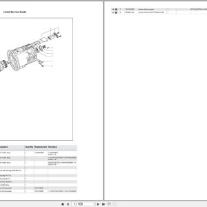 Linde Forklift D Series D1160 01 09.2013 Parts Catalog (1)
