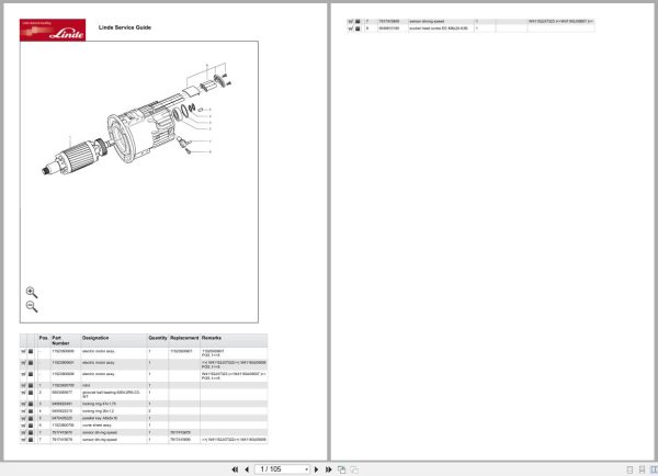 Linde Forklift D Series D1160 01 09.2013 Parts Catalog (1) Linde Forklift D Series D1160 01 09.2013 Parts Catalog (1)