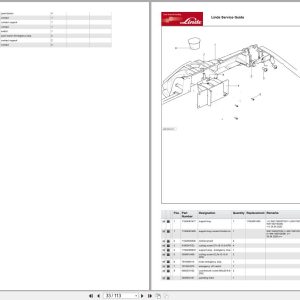 Linde Forklift D Series D1160-01 Valid 02.2024 Parts Catalog Linde Forklift D Series D1160 01 Valid 02.2024 Parts Catalog (2)