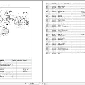 Linde Forklift E Series E 337 01 Parts Catalog (1)