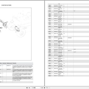 Linde Forklift E Series E325 01 Parts Catalog (1)
