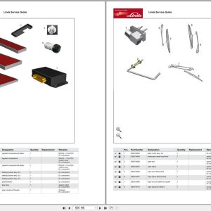 Linde Forklift E Series E387-01 E25-35 EX Parts Catalog Linde Forklift E Series E387 01 E25 35 Ex Parts Catalog (2)
