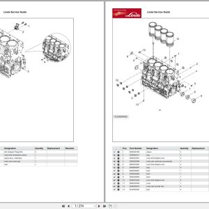 Linde Forklift HT Series HT1233 01 Parts Catalog (1)