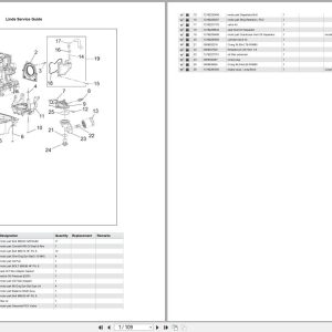 Linde Forklift HT Series HT1319 01 Parts Catalog (1)
