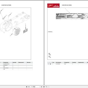 Linde Forklift HT Series HT1408 01 HT80 100D Parts Catalog (1)