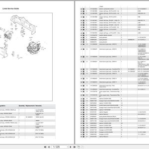 Linde Forklift HT Series HT1411 01 Parts Catalog (1)