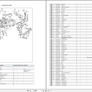 Linde Forklift HT Series HT321 01 Parts Catalog (1)