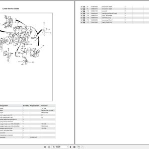 Linde Forklift HT Series HT354 01 Parts Catalog (1)