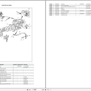 Linde Forklift HT Series HT358 01 H160 H120 1200 H140 1200 H160 1200 Parts Catalog (1)