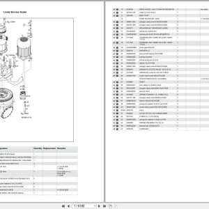 Linde Forklift K Series K011 01 Parts Catalog (1)