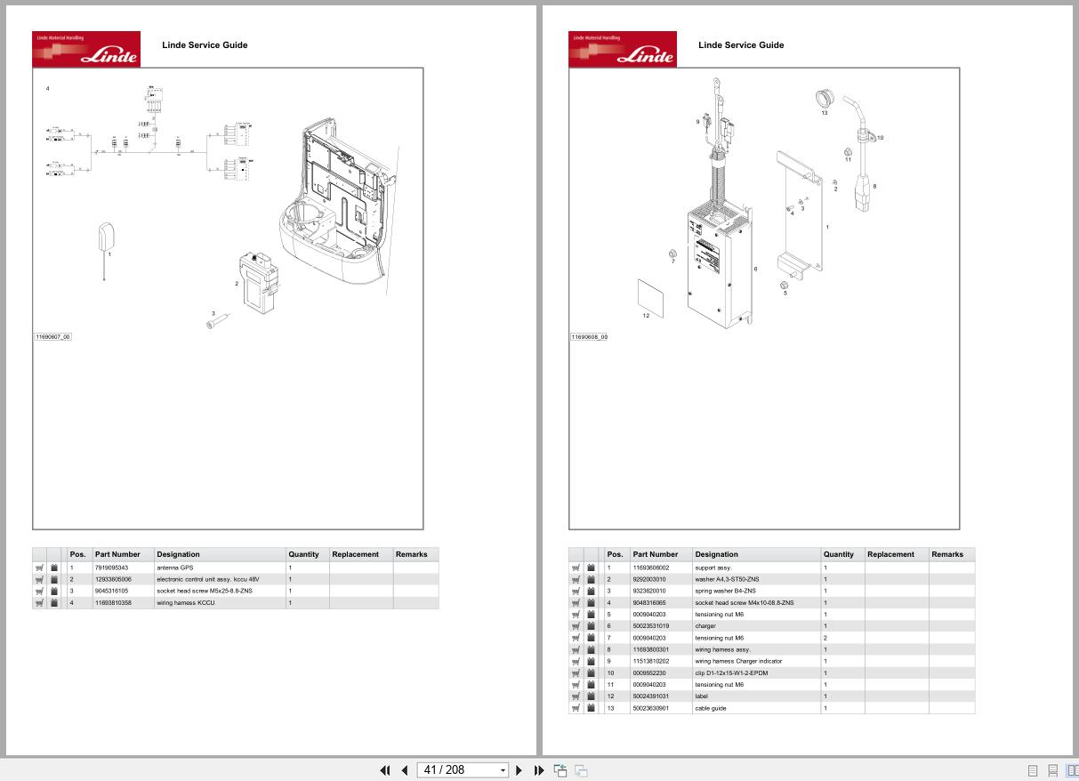Linde Forklift L Series L1169 01 Parts Catalog (2)