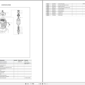 Linde Forklift L Series L131 01 Parts Catalog (1)