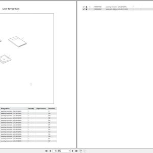 Linde Forklift L Series L4527 01 L20AS Parts Catalog (1)
