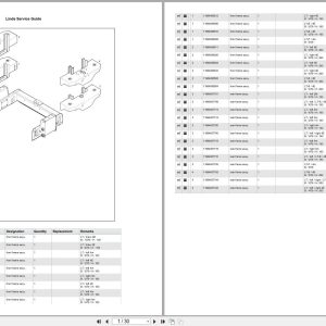 Linde Forklift LT Series LT1196 01 Parts Catalog (1)
