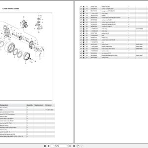 Linde Forklift MT Series MT1131 03 Parts Catalog (1)