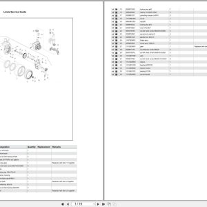 Linde Forklift MT Series MT8918 01 Parts Catalog (1)
