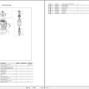 Linde Forklift N Series N1159 01 Parts Catalog (1)