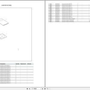 Linde Forklift N Series N4587 01 Parts Catalog (1)