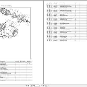 Linde Forklift R Series R113 02 Parts Catalog (1)