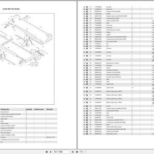 Linde Forklift R Series R115 03 R10C R12C R14C Parts Catalog (2)
