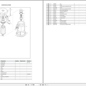 Linde Forklift R Series R115 03 R14G 03 R16G 03 R20G 03 Parts Catalog (1)