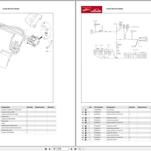 Linde Forklift T Series T1152 01 T16 T20 T16L Parts Catalog (2)
