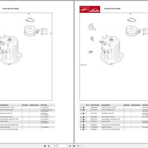 Linde Forklift T Series T1153 01 T20 25AP B T25 30 EX Zone 1 21 (2G 2D) Parts Catalog (1)