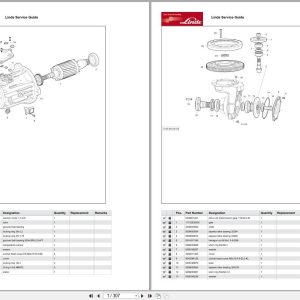 Linde Forklift T Series T1153 01 T20AP B T20 25FP Parts Catalog (1)