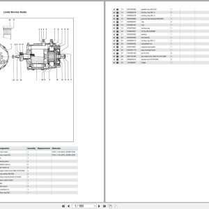 Linde Forklift T Series T144 01 T20S T20SF Parts Catalog (1)