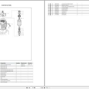 Linde Forklift V Series V111 01 N20VI VLI Parts Catalog (1)