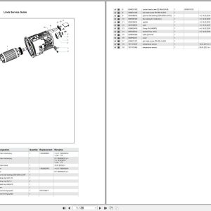 Linde Forklift W Series W1193 01 Parts Catalog (1)