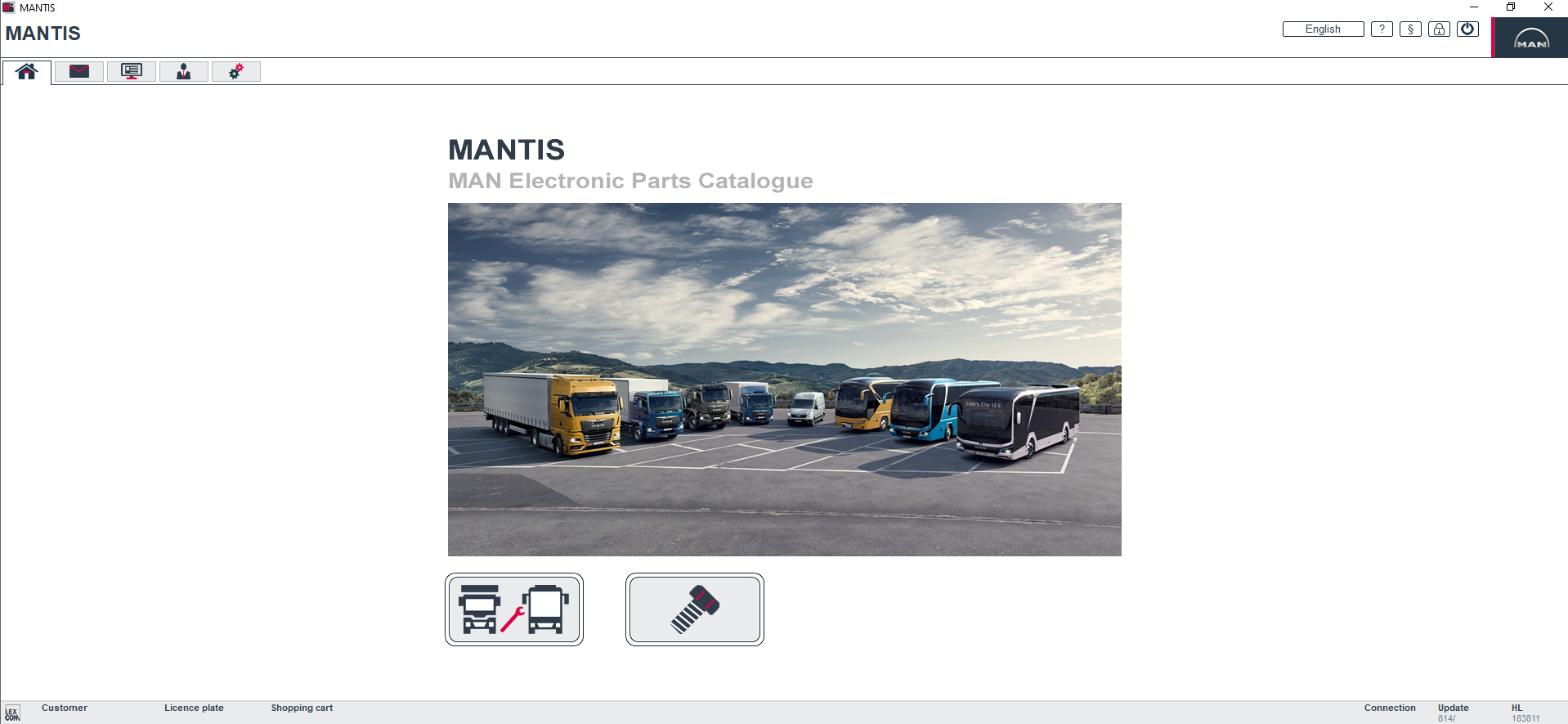 MAN MANTIS EPC v814 01.2026 Spare Parts Catalog 1