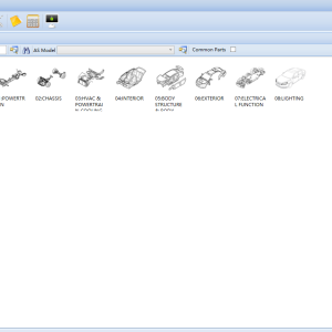 SAIC EPC 02.2026 Roewe MG Electronic Parts Catalog 3