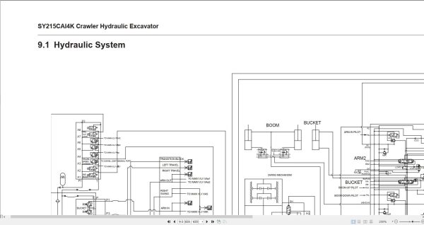 Sany Excavator SY215CA14K Shop Manual B06T03ENAN1 SY215CA14K 4