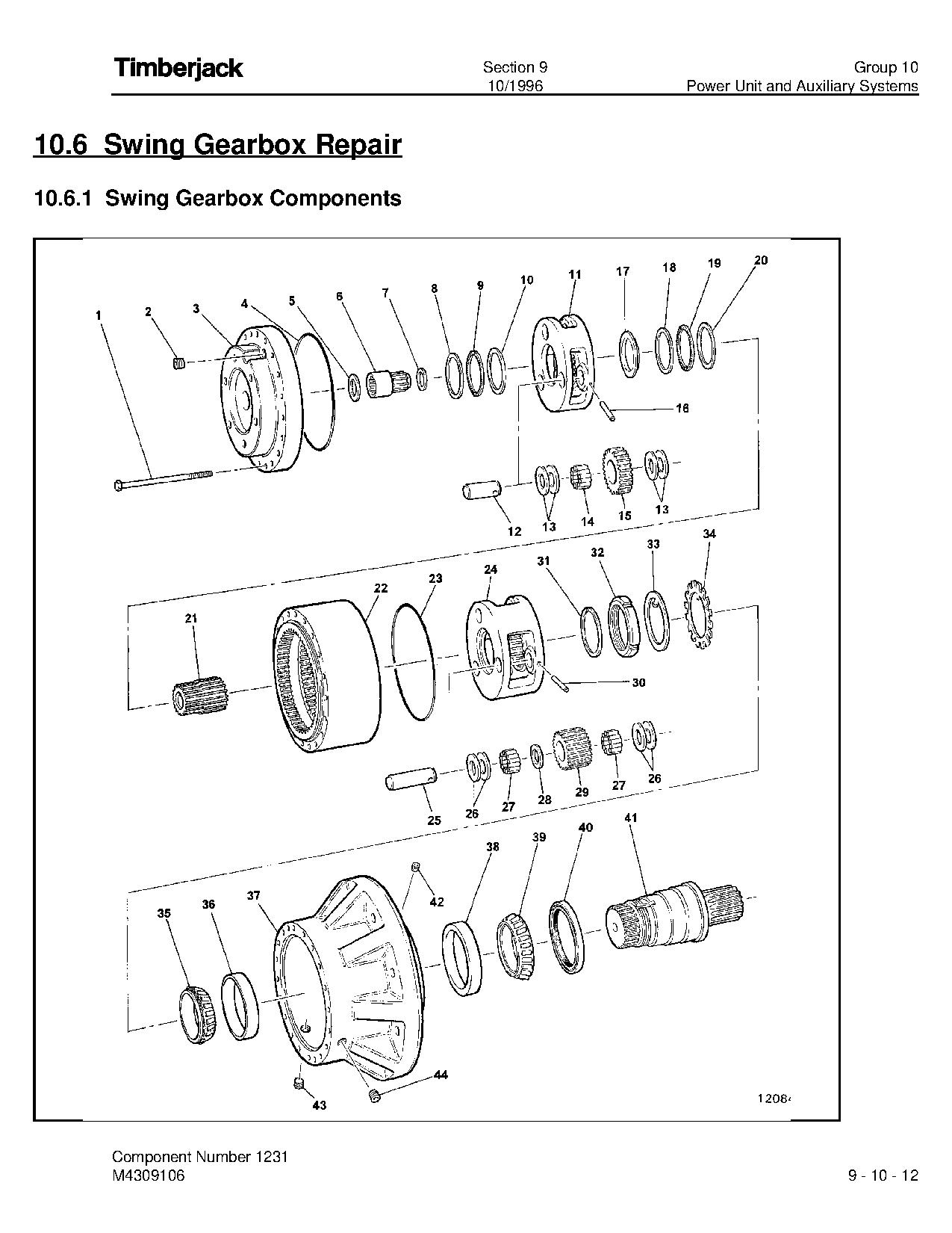 TimberJack 330 430 Log Loaders Technical Manual TMF278359 (3)