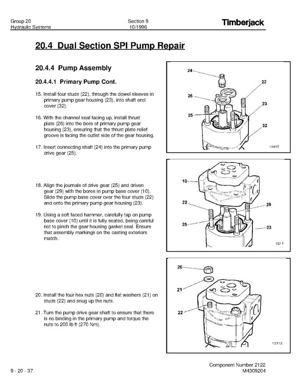 TimberJack 330 430 Log Loaders Technical Manual TMF278359 Timberjack 330 430 Log Loaders Technical Manual Tmf278359 (4)